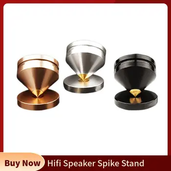 Hifi speaker stand foot pad audio feet spikes cone floor nail aluminum alloy CD cabinet amplifier computer subwoofer tripod