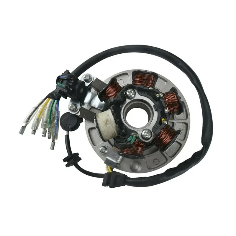 New Motorcycle 6 Coil Ignition Magneto Stator Plate Flywheel  Lifan Engines For Scooter Dirt Pit Bike 50cc 70 110cc 125cc 140cc