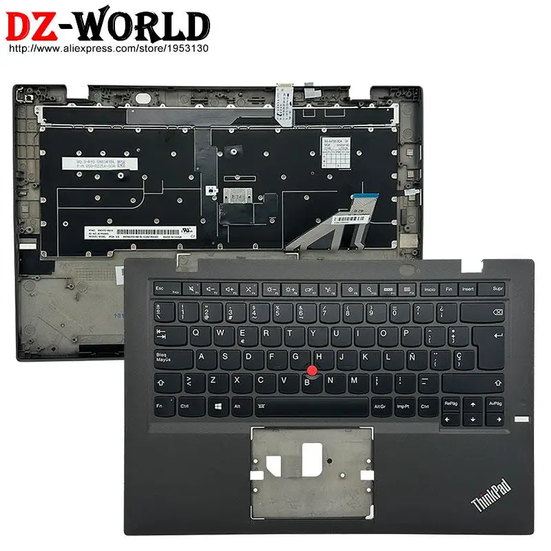 Keyboard With Palmrest Upper Case C Cover for Lenovo Thinkpad X1 Carbon 3rd Gen 3 US SP LAS FR IT TW BE NO CFR CFA EE TR IS