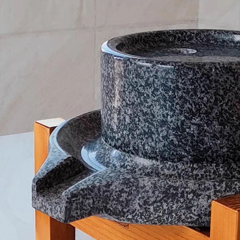 

Изысканное исполнение, ручная мельница для муки и соевых бобов 2540 Granite, кофемолка, каменная мельница для помола