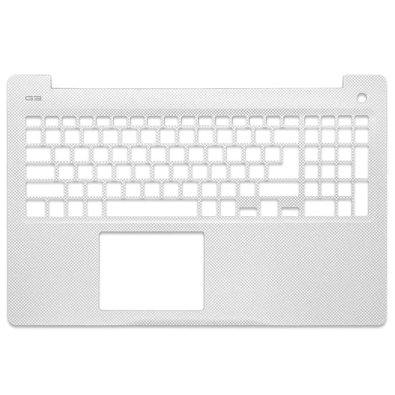 Novo caso do portátil original para dell g3 15 3579 lcd volta capa frontal moldura dobradiças palmrest parte inferior portátil caso branco azul logotipo