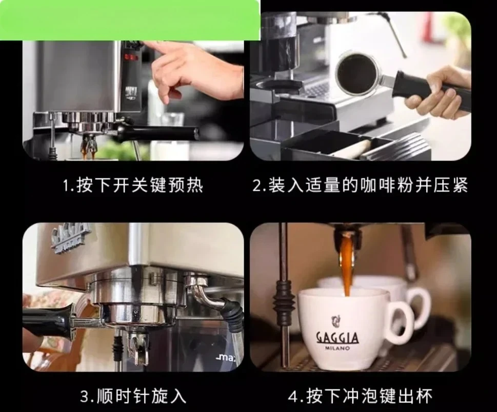 Máquina de café expresso Classic Evo Pro, azul clássico, pequena