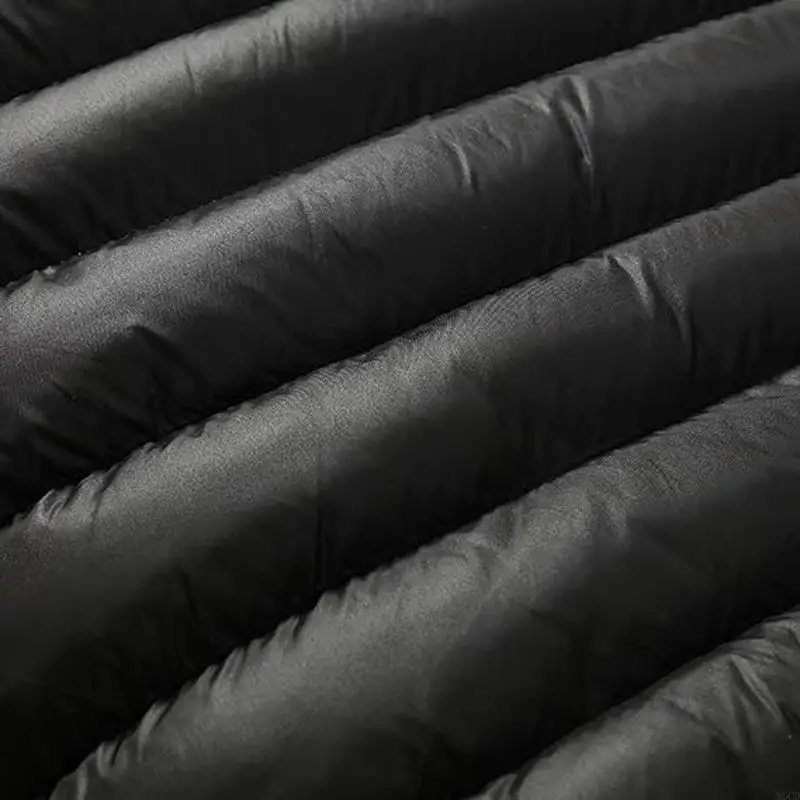 M6CD Men Winter Darm Darm Down zip zip Quilted Dark Dark Emphy #5