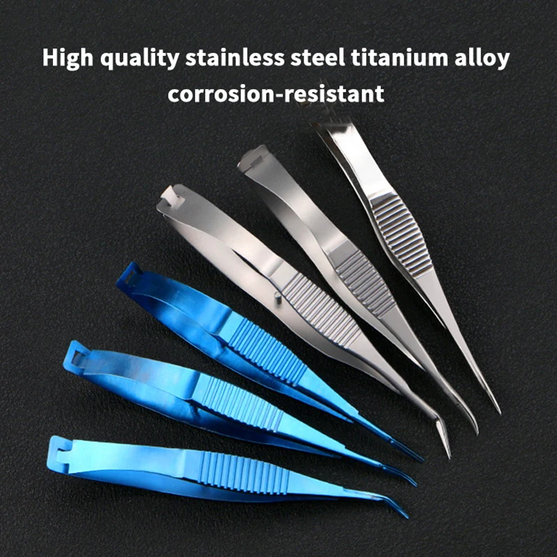 Corneal Scissors Capsule Membrane Scissors Titanium Alloy/Stainless Steel Curved/Straight Micro Scissors Ophthalmic Instruments