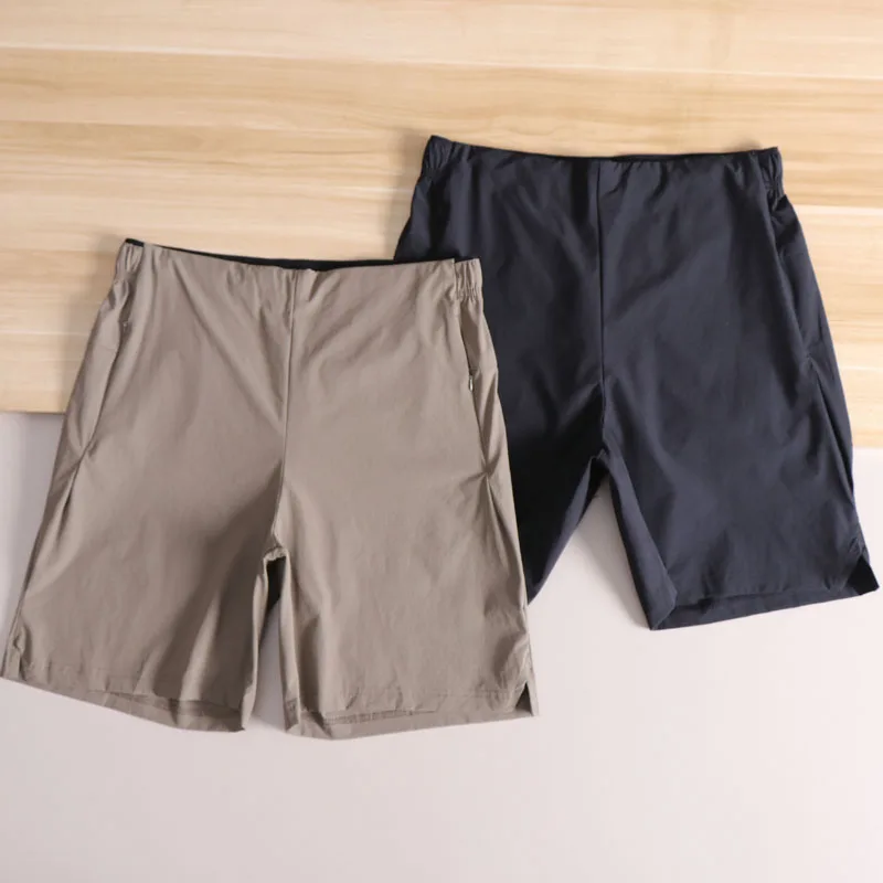 กางเกงขายาวห้าส่วนทรงตรงสำหรับผู้ชาย ผ้าแห้งเร็ว กันน้ำ ระบายอากาศได้ดี สวมใส่สบาย เหมาะสำหรับกิจกรรมกลางแจ้ง