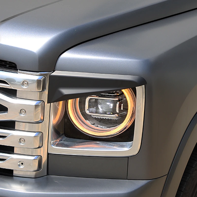 ل 24-25 هافال H9 ملصقات تزيين المصباح غاضب العين مصباح الحاجب ملصقات H9 تعديل الملحقات الإمدادات