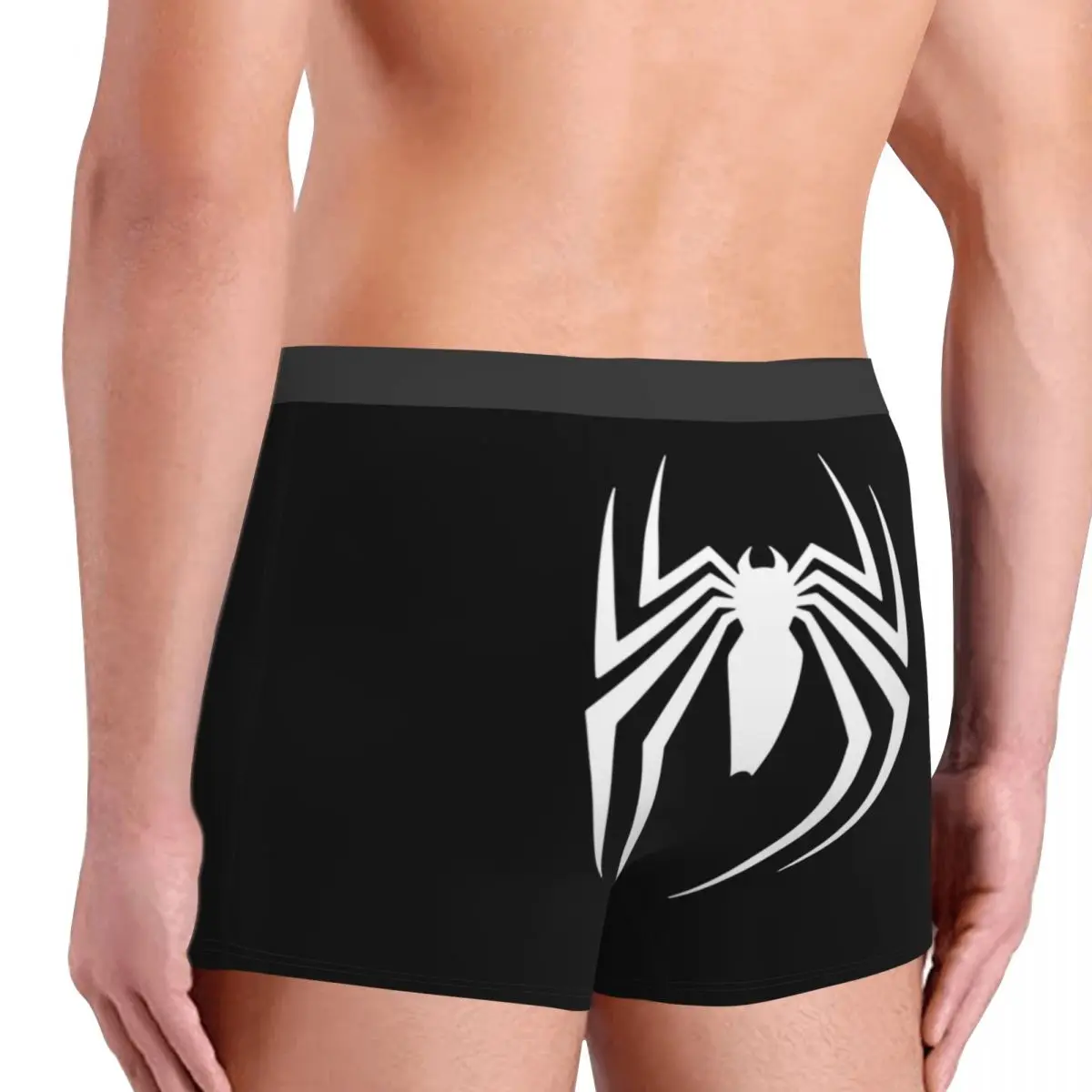 Custom Spider Underwear Men Breathable Boxer Briefs Shorts Panties Soft Underpants For Homme