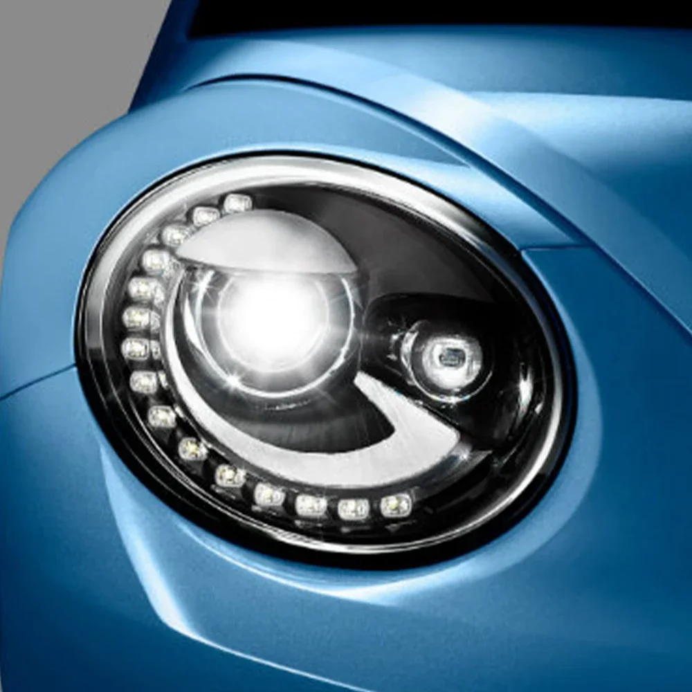 For 2013-2020 VW Beetle Auto Headlights Assembly Upgrade High Quality Tear Eyed Style LED Projector Lens Accessories