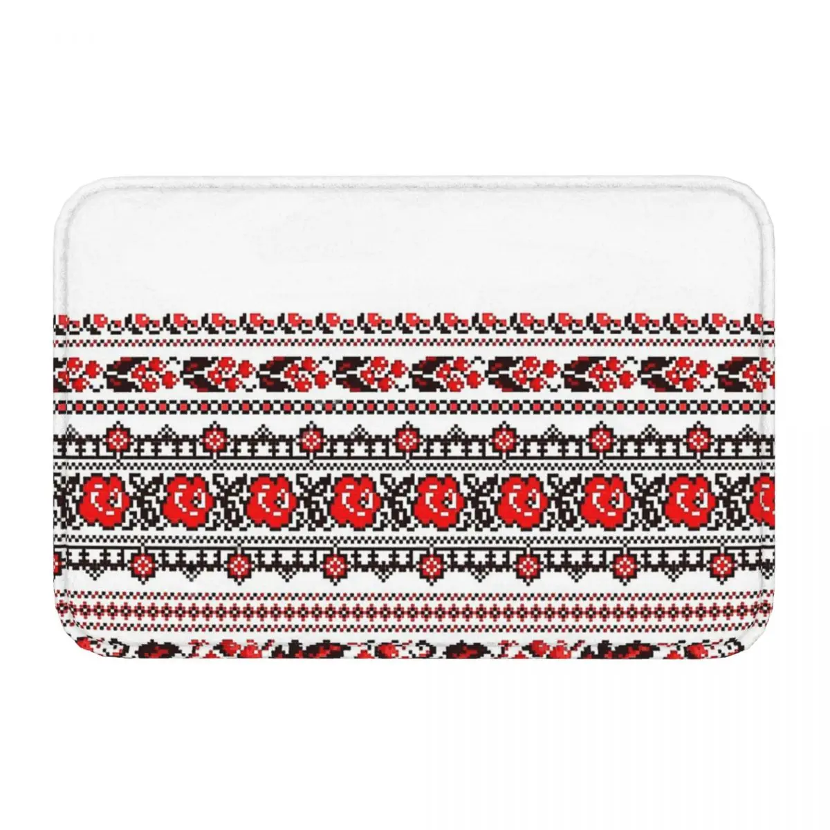 Bath Mat Vyshyvanka Ukrainian Traditional Doormat Living Room Carpet Outdoor Rug Home Decor