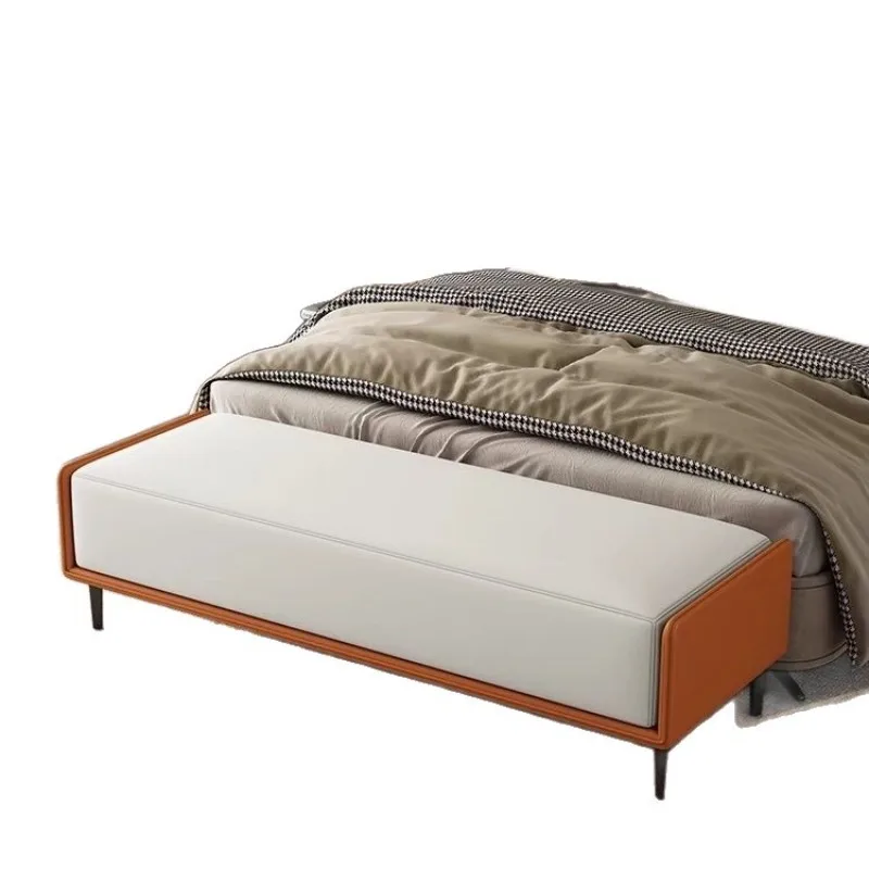 

Italian light luxury shoe change home door bedroom end of bed living room entry clothing store bench bench cloakroom sofa