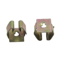 10 Uds. Parachoques de coche guardabarros Panel embellecedor tornillo de sujeción accesorio de Clip de Metal