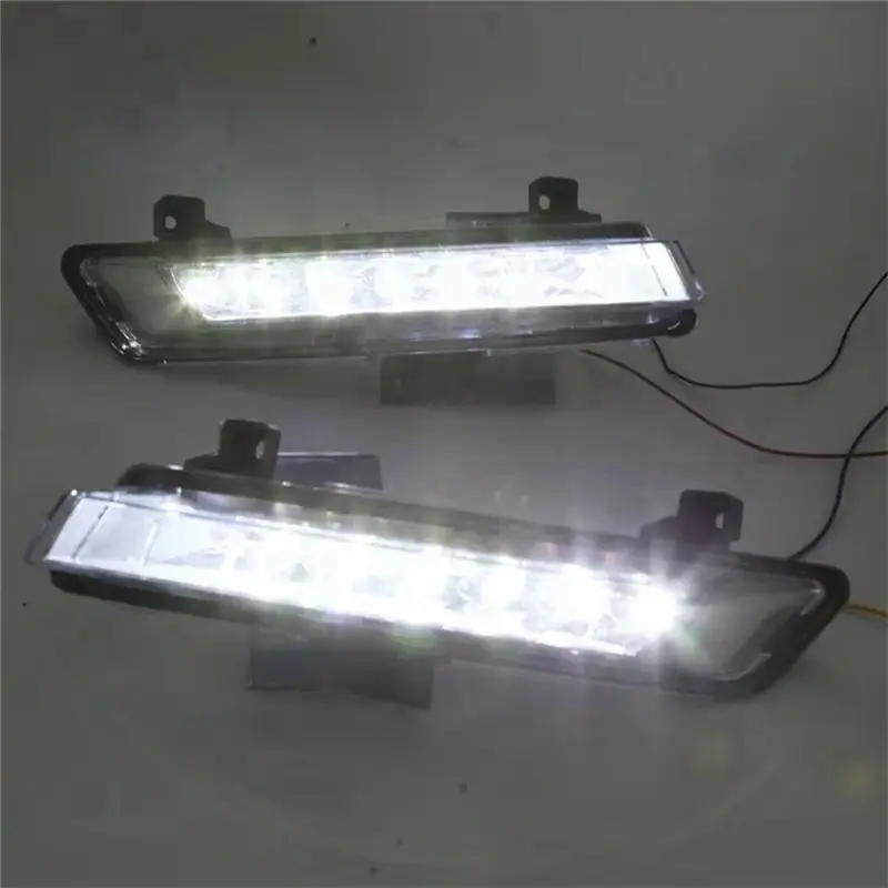 Car Daytime Running Lights Set (Left & Right) For Renault Clio IV 2017-2020 266051034R 266007864R