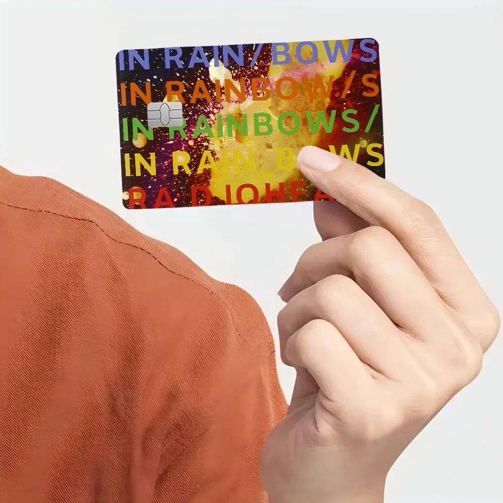 Rock Band Radiohead MusicAnime Cartoon Sticker Film Skin لبطاقة الائتمان وبطاقة حافلة البنك #6