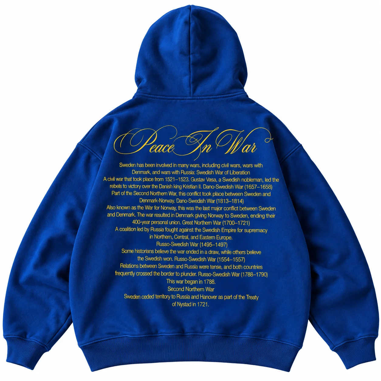 Übergroße Kleidung 2000er Jahre Mode Harajuku Hoodie Print Lässiger Gothic Klein Blau Streetwear Unisex Neuer Trendiger Hip-Hop-Pullover – Detail 4