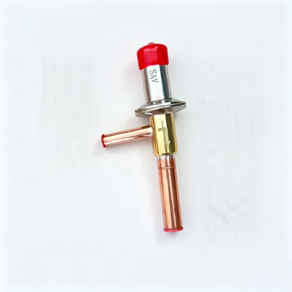 Air compressor drying unit refrigeration balance pressure regulating valve SAV-15 copper pipe hot gas bypass regulating valve