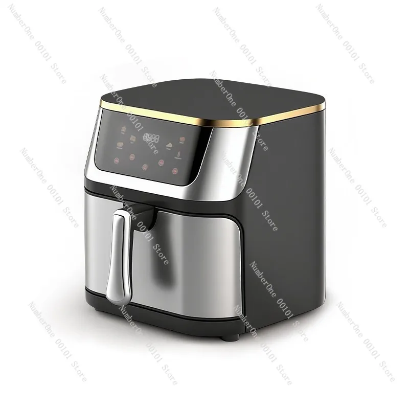 

Роторная фритюрница 110–220 В, 6 меню, бытовая электрическая фритюрница с трехмерным нагревом для приготовления пищи