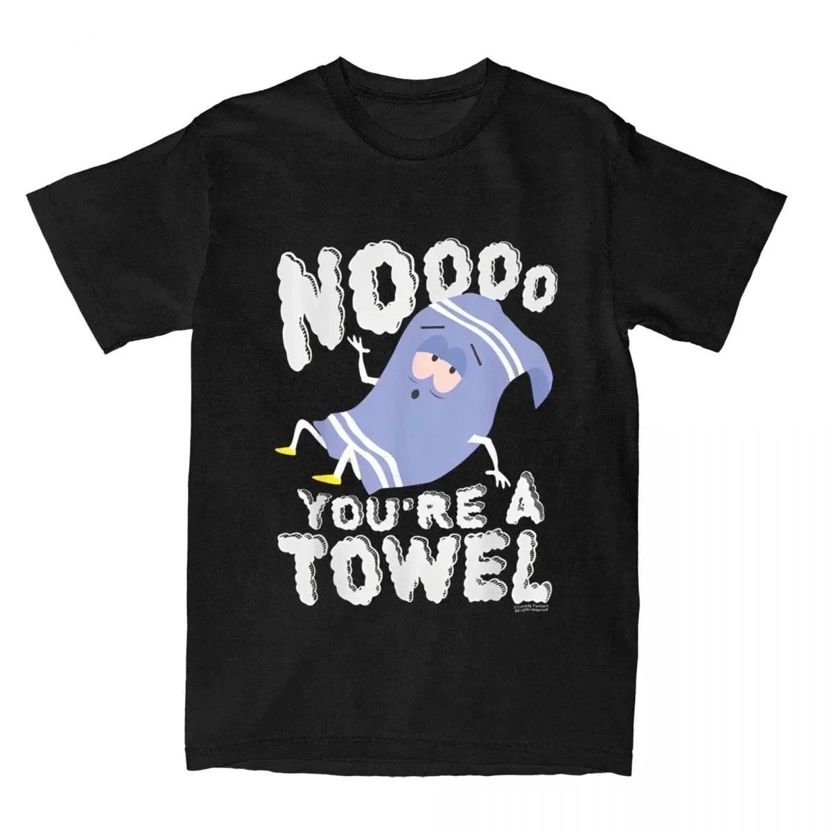 Classic Game Southpark Noooo You're A Towel Graphic T Shirts for Woman Girl Street Fashion Tees Game Tops Y2k Tops Casuales