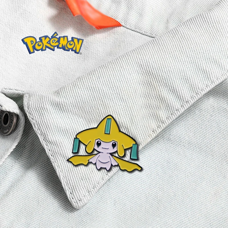 Pokemon Star Advance Generation Cute Cartoon Enamel Pin Anime Character Badge Wishing Star Brooch Backpack Costume Decoration