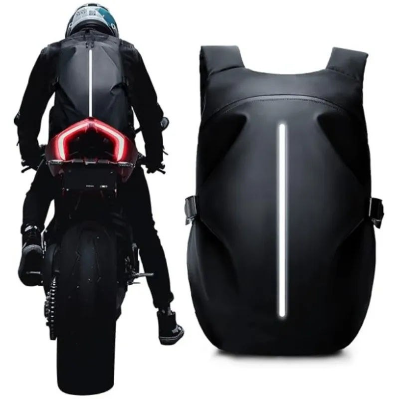 

Motorcycle Backpack - Multi-Purpose Helmet Backpack, Travel Backpack
