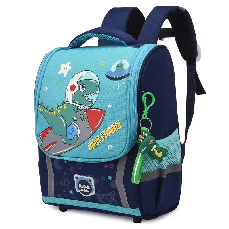 Cute Dinosaur Children Primary School Backpack 1 Grade Sac A Dos Pack Boys Cartoon School Bags For Kids Satchels Mochila Hombre