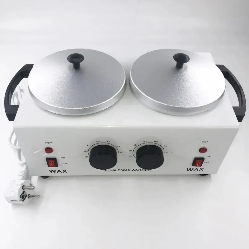 220 V/ 110 V Double Depilatory Wax Heater เครื่องละลาย Paraffine Warmer SPA เครื่องกําจัดขนเครื่องมือกําจัดขน