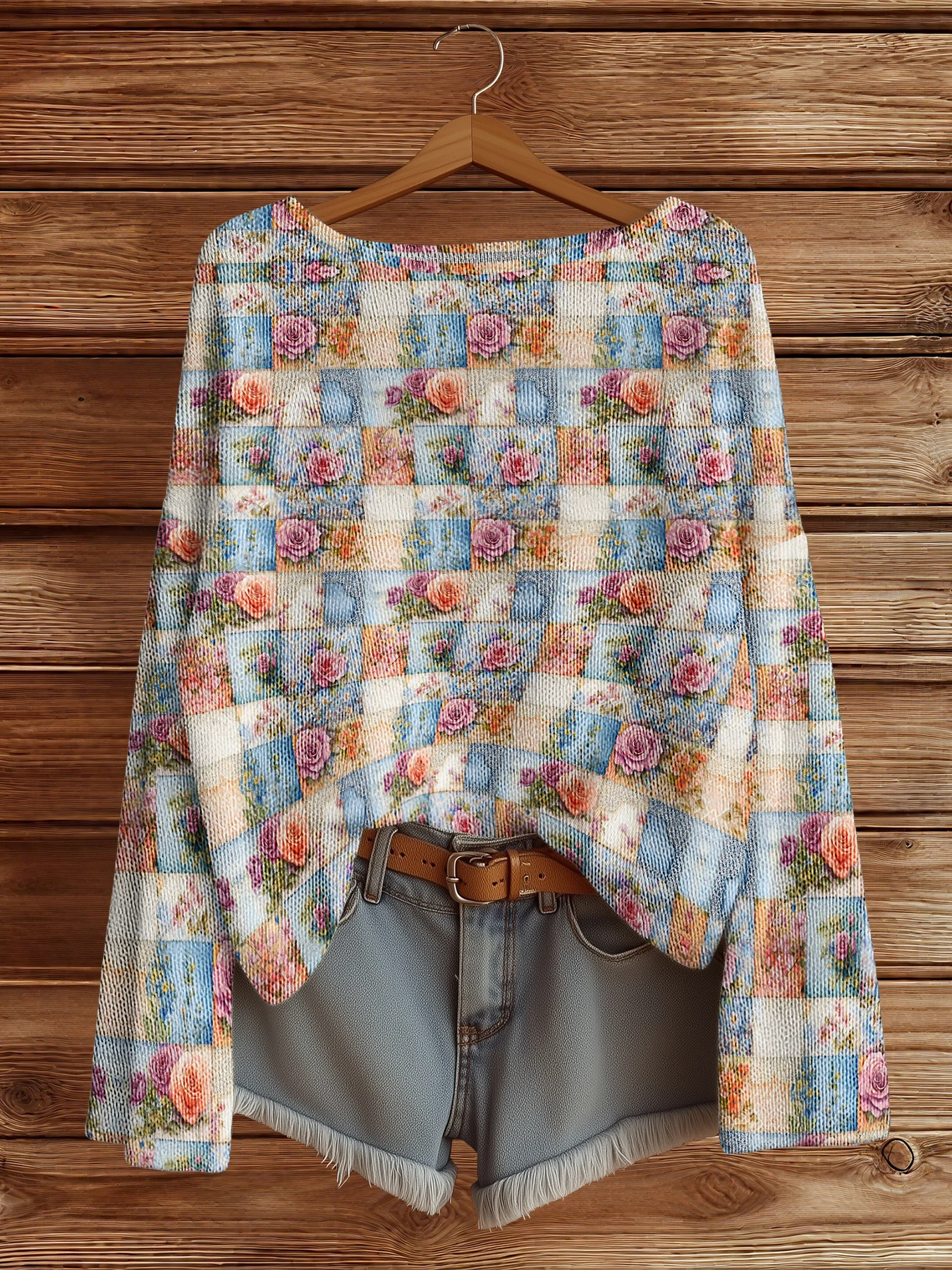 

Autumn Winter flower Sweater Women Vintage Pullover Sweaters Knit Top youth Merch Fashion Casual HipHop Jumpers elegant clothes