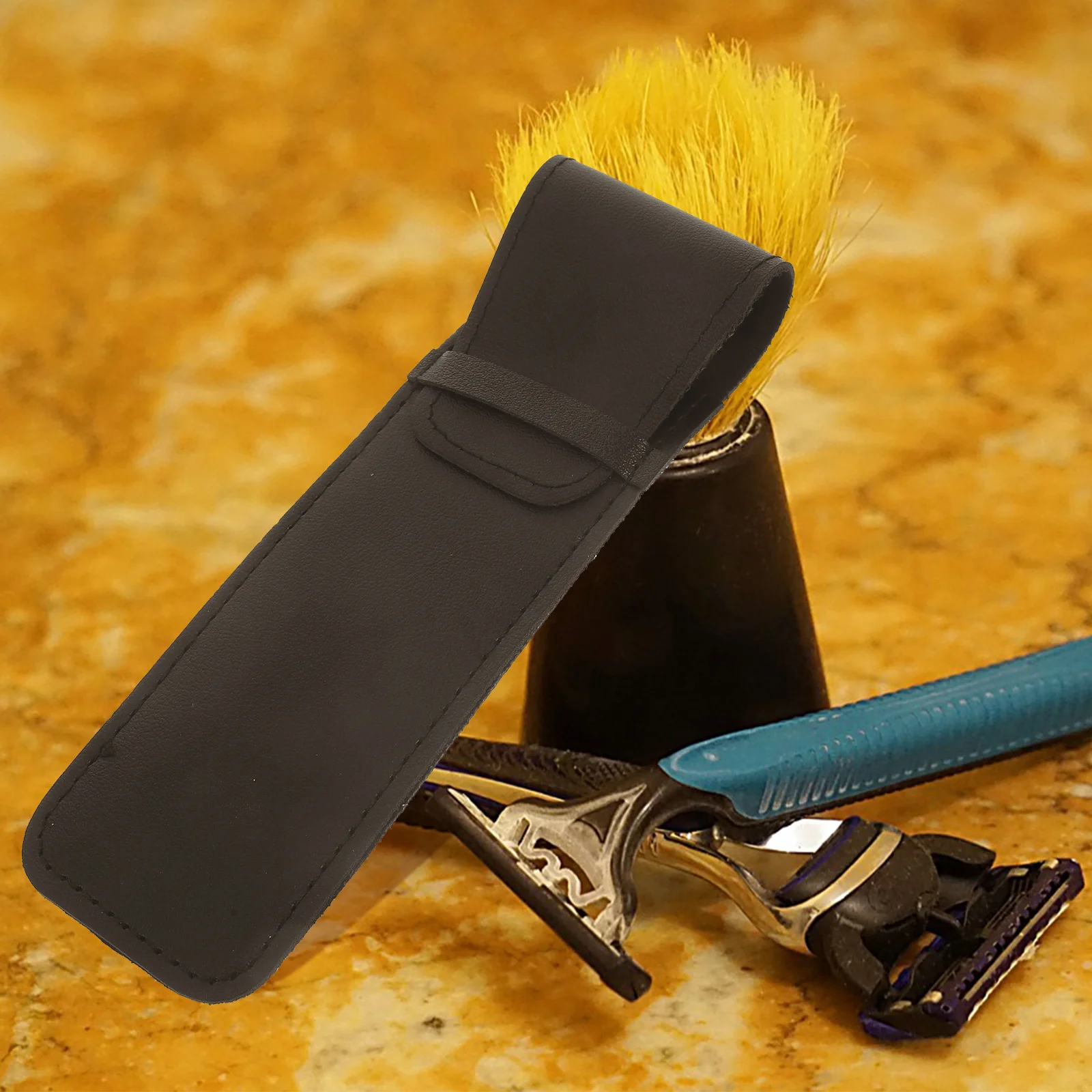 4 قطع من أغطية الحلاقة المحمولة الواقية، أكياس تخزين ماكينة الحلاقة اليدوية، حافظة مرنة للسفر، حافظة ماكينة حلاقة يدوية #5