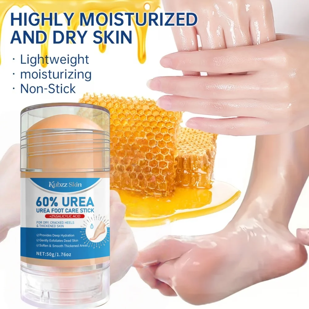 1pc Anti-Crack Urea Cream, Lip Balm-Style Foot Cream for Dry Cracked Skin. Stick Design for Portability and Easy Application view 3