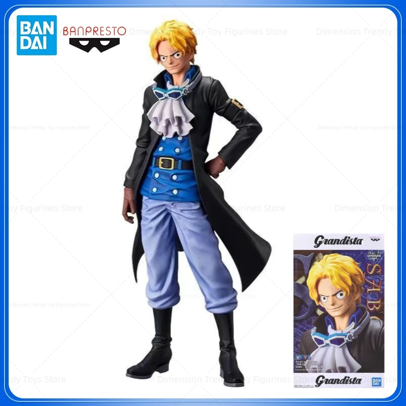 

In Stock Bandai Original Banpresto One Piece GROS Grandista GTGM Sabo Anime Action Figures Toys Collection Doll DT