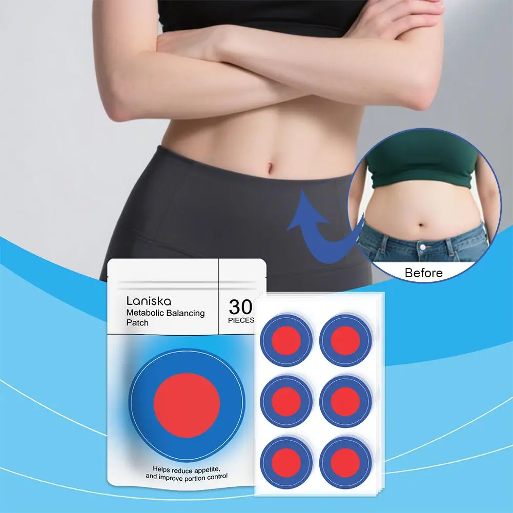 30Pcs Body Care Patches Body Shaping Patches Weight Loss Slimming Patches Suppressing Appetite For Women Weight Management Tools - view 3