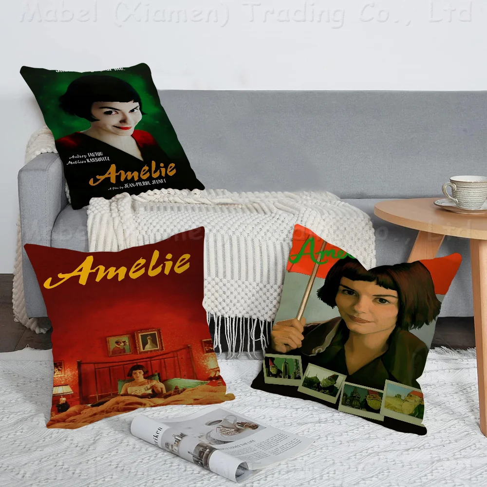 Movie Amelie Cushion Cover 30x50 Polyester Sofa Cushions Decorative Throw Pillows Home Decoration Pillowcover