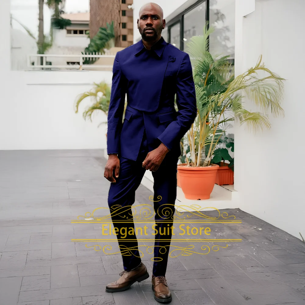

Men's Wedding Suit Slim Fit Outfit Groom's Tuxedo Party Wedding Handsome Jacket Pants 2-piece