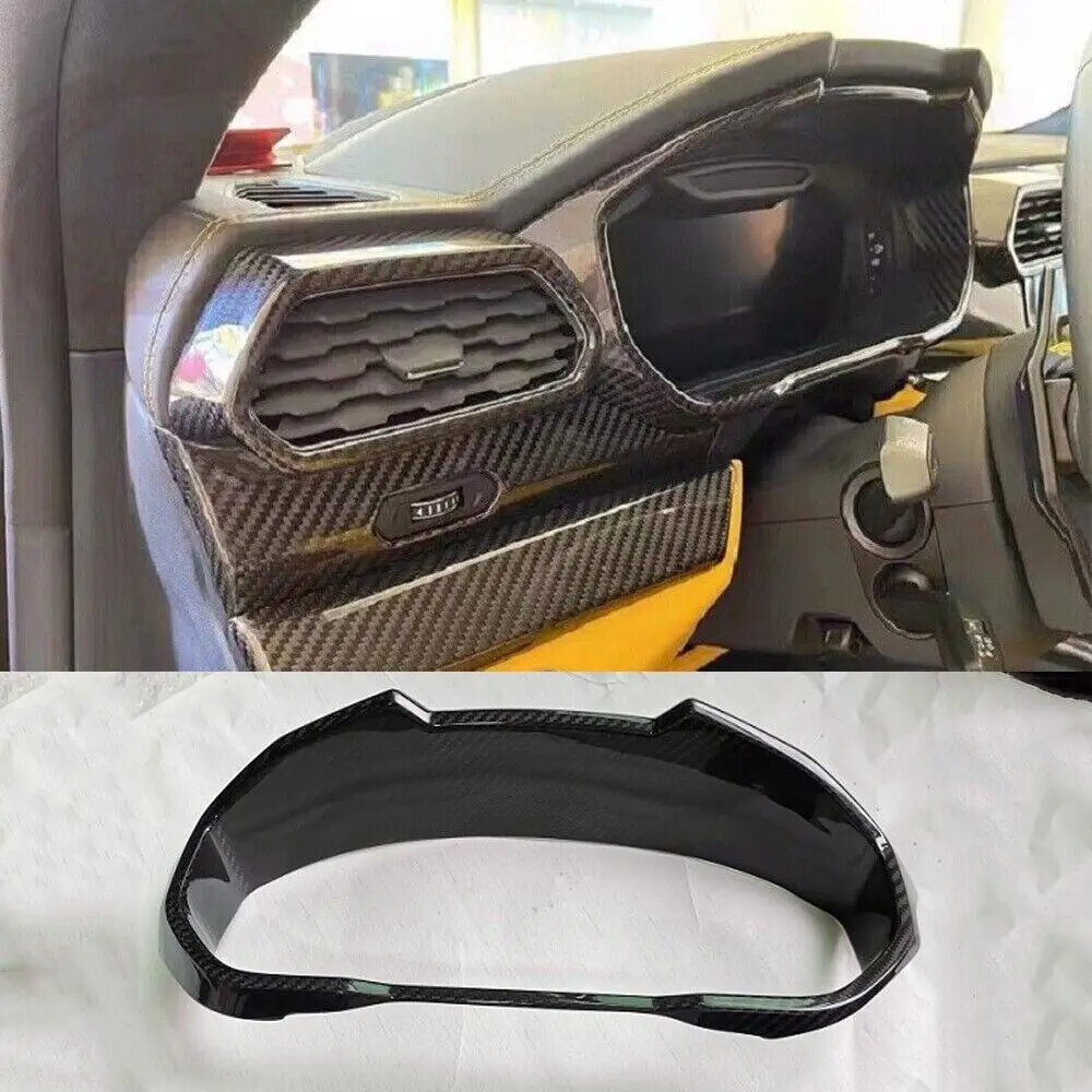 

Carbon Fiber Car Interior Accessories Dashboard Trims For Lamborghini URUS 2018-21