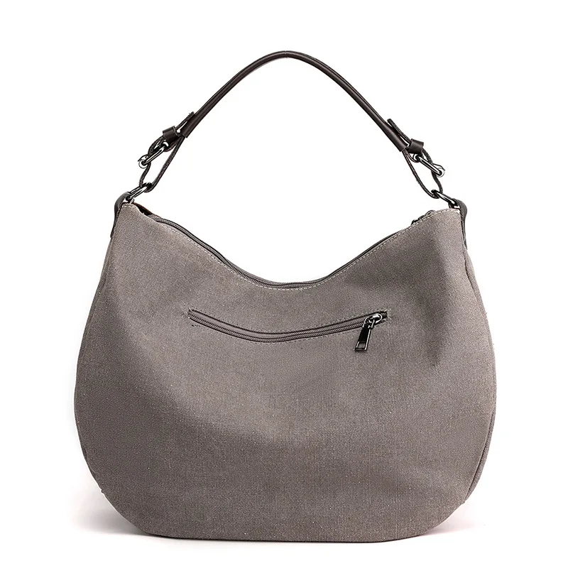 Picture 4: Retro checkered patchwork handbag, single-shoulder bag, women's large-capacity canvas color-blocking tote bag