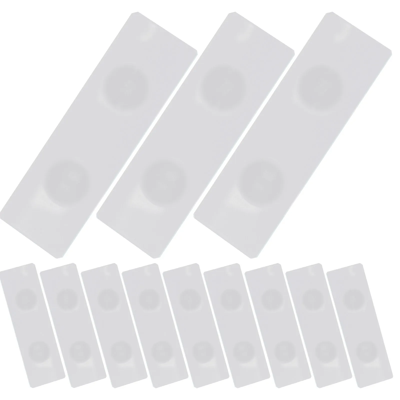 50Pcs Double Concave Glass Slides for Microscope Laboratory Use Microscope Slides for Specimens Easy Handling Protect Integrity