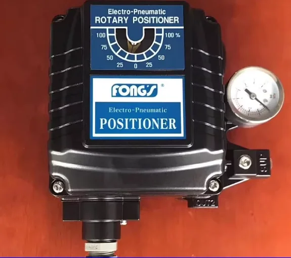 Pneumatic valve opening regulator, printing and dyeing machine adjustment, vertical signal locator 4-20MA