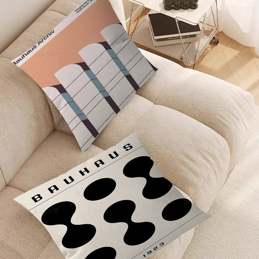 

Modern B-Bauhaus Art 45*45cm Cushion Cover Pillow Cover Decor Pillowcase Home Pillowcase for Couch Pillow