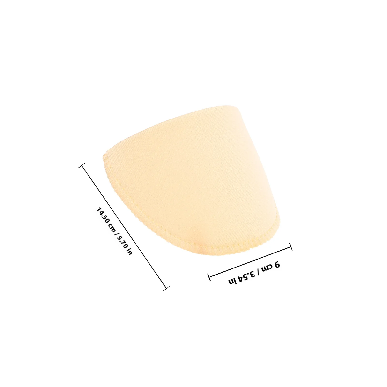 3 أزواج من وسادات الكتف غير المرئية بوليستر كتف غير قابلة للانزلاق للنساء بدلة معطف وسترة بديلة عالمية #5