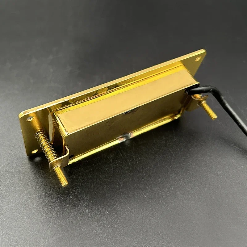 Mini 6-Hole 4-Core Wire Electric Guitar Humbucker Pickup for  Guitar Black/Gold/Chrome  (The Neck and Bridge are Universal)