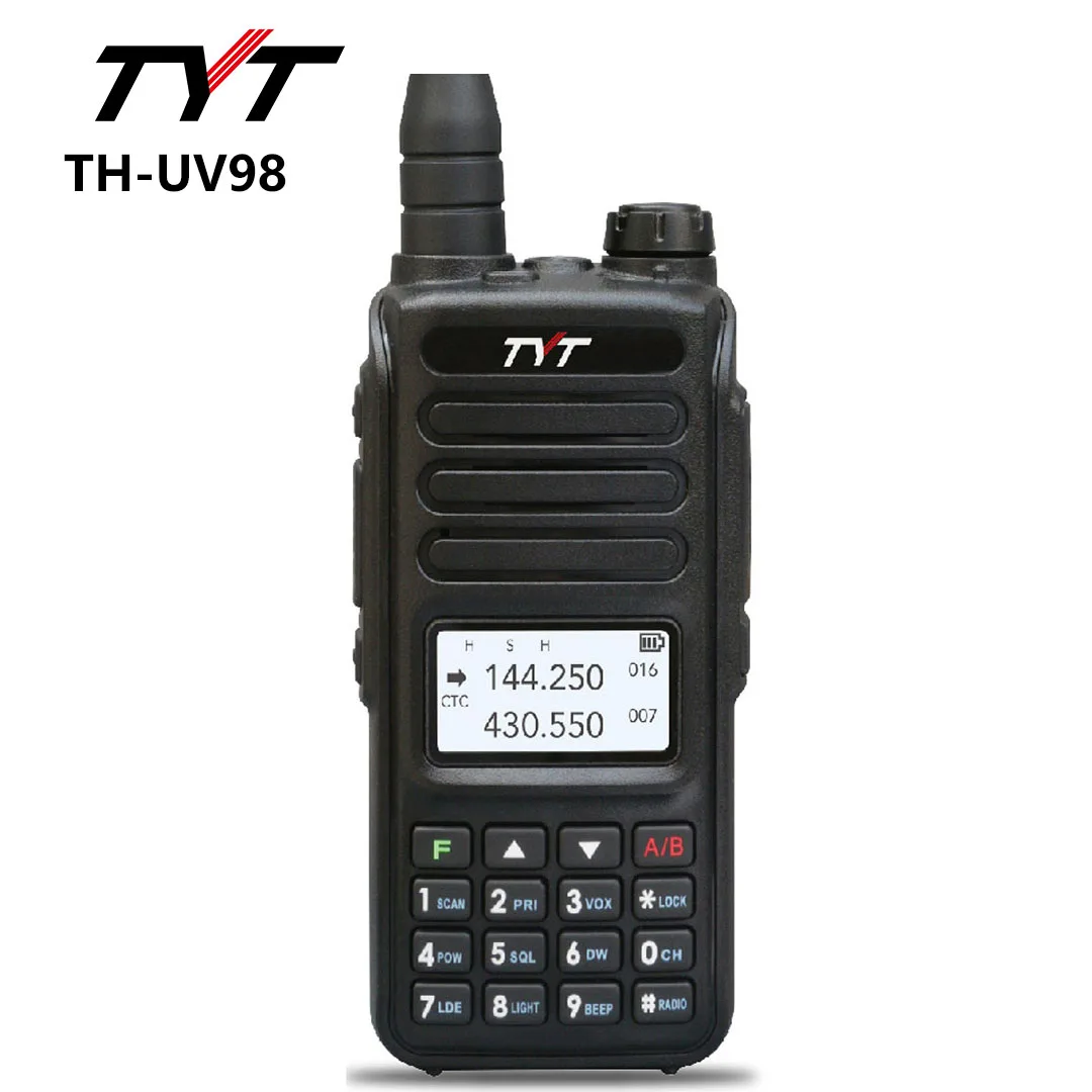 TYT TH-UV98 10-Watt 3200mAh Dual Band Walkie Talkie 136-174MHz/400-480MHz Two Way Radio