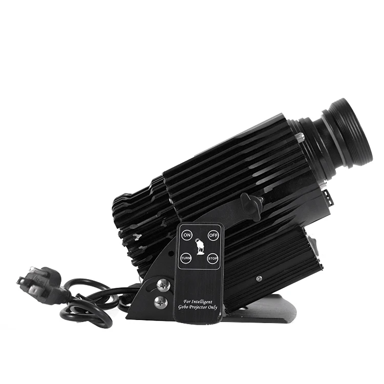 Customizable 80W Outdoor LED Logo Advertising Projector Light Waterproof Rotate Gobo Sign with IP65 Rating