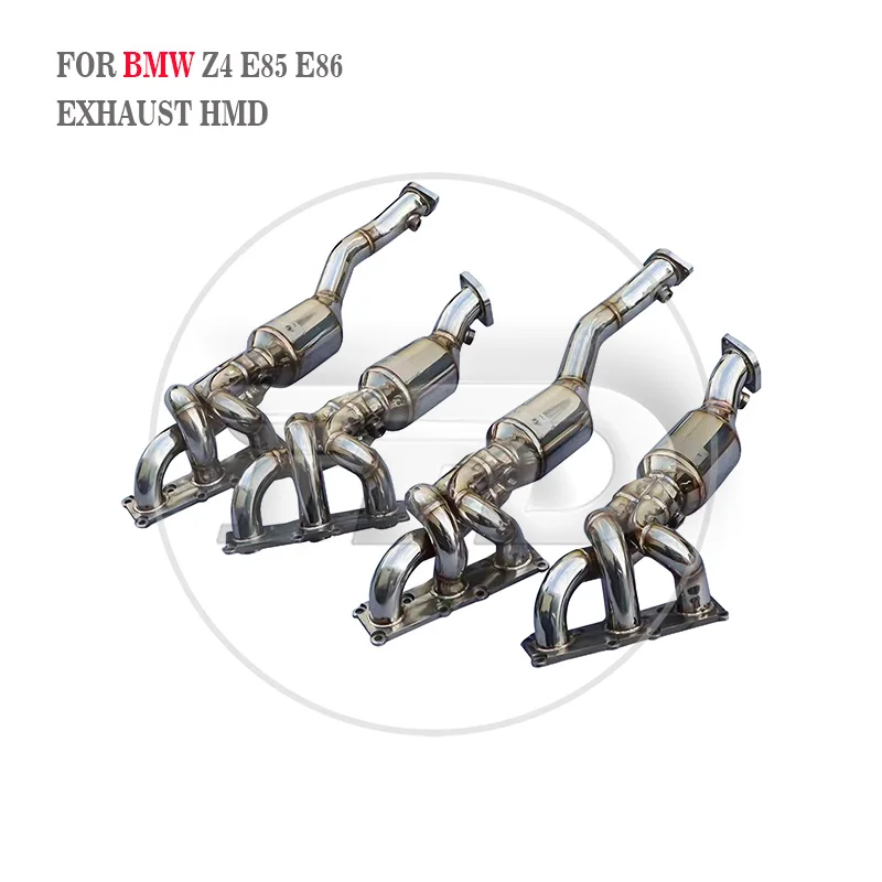 HMD Exclusieve maatwerk voor BMW Z4 E85 E86 Prestaties Uitlaatspruitstuk Header van hoge kwaliteit perfecte installatie