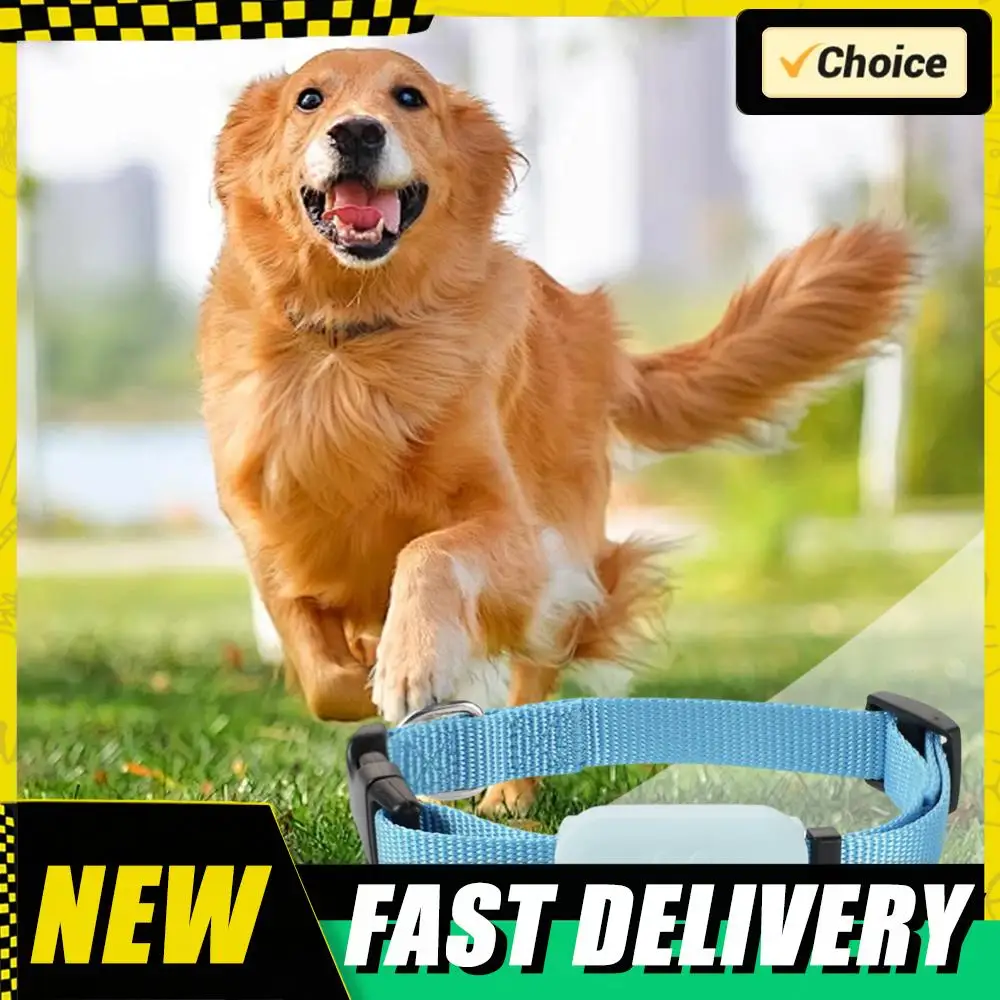Smart GPS Tracker Pet Kids Luggage Key Tracking Global Positioning Tag Tracker Pet GPS Tracker w/ Adjustable Collar Dog Locator