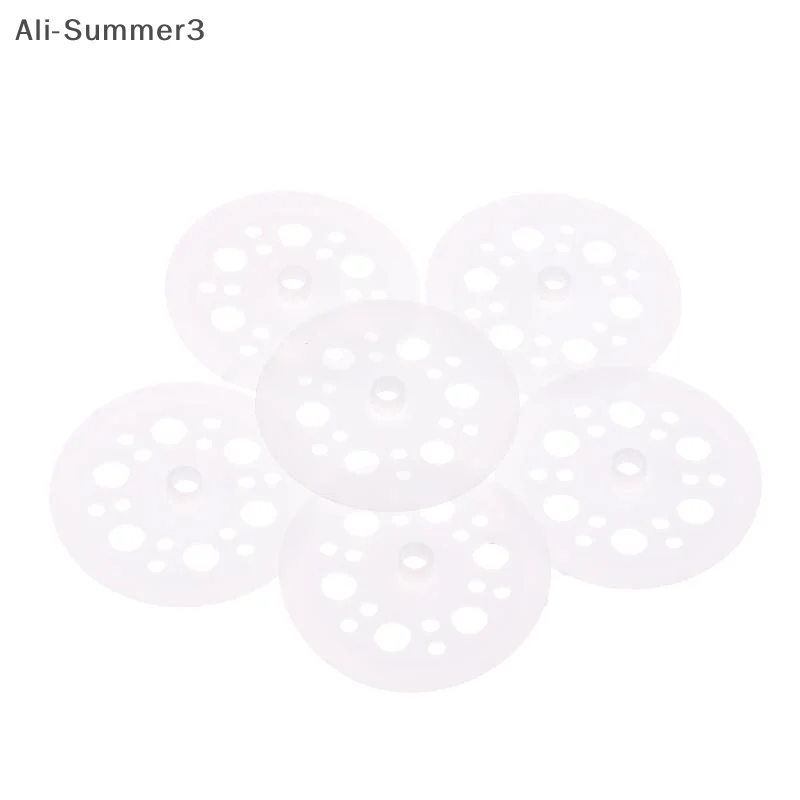 (YY)50/100Pcs 45mm Plastic Flat Washers Load Spreading Polypropylene Washer Foam Board Washers Screws Fixing Insulation Panels