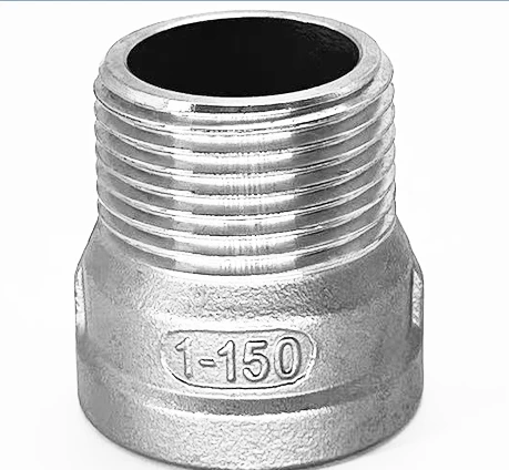 304 Stainless Steel NPT BSP Inner Outer Thread Pipe Joint Threaded Outer Tooth Water Pipe Outer Joint – Detail 7