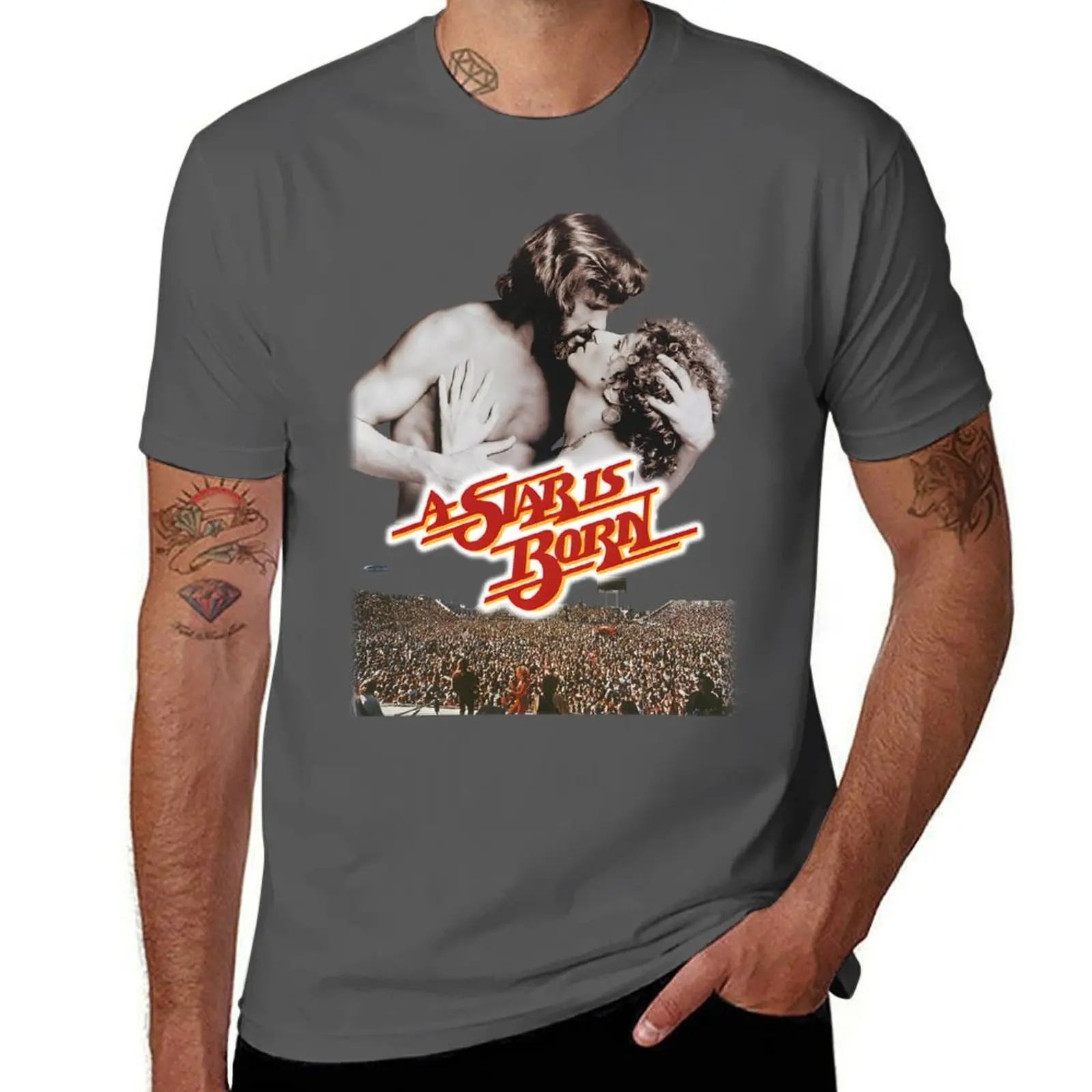 Kris Kristofferson A Star is Born T-Shirt Large Size Soft Cotton T-Shirt