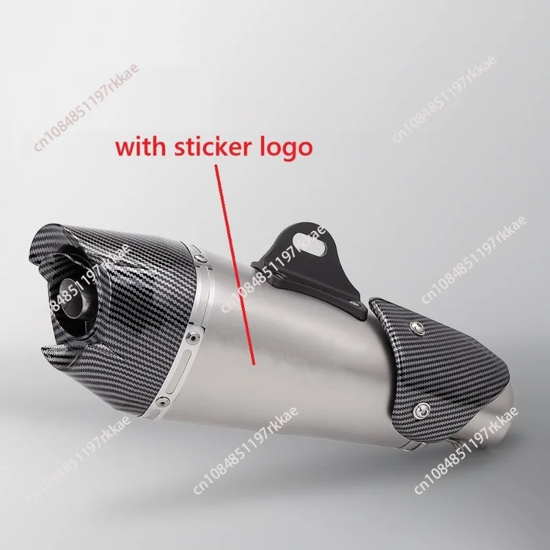 The front and middle section of the motorcycle exhaust pipe is suitable for AT2.