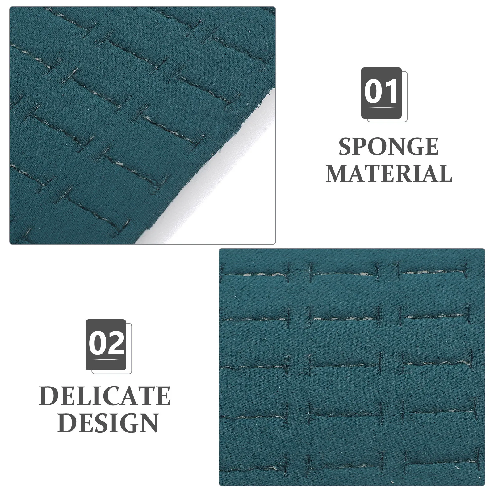 

2 pcs Sponge Rings Holder Inserts Diy Jewelry Box Organizer For Rings Storage Display Tray Insert Jewelry Packaging Display