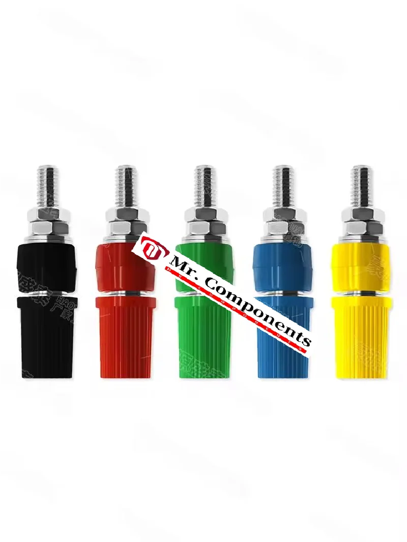 1PCS JXZ-1 30A high current banana socket M5 * 48 pure copper terminal 4mm banana plug socket grounding pole New In stock