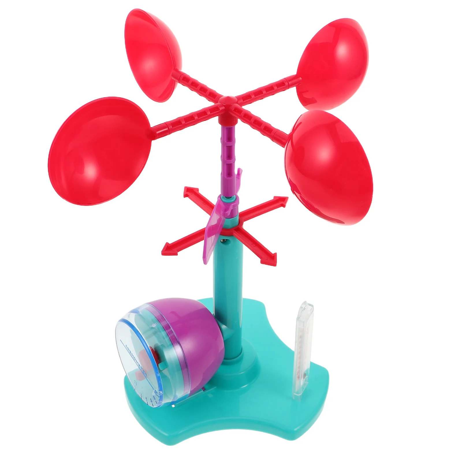 Educational Wind Speed Indicator Science Kit for Children Hands on Weather Experiments Stem Project Mechanics Physics Learning